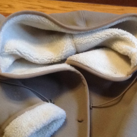 Dressbarn  women winter coat fleece washable hood - Picture 6 of 8